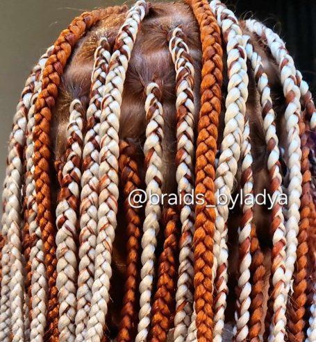 Knotless Braids from £80 Knotless Braids