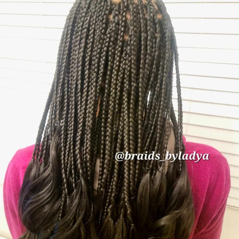 Knotless French Curls